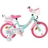 Volare - Children's Bicycle 14 - Unicorn Green