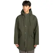 Element - Jackor - Fishtail Parka Forest Night för Unisex - Storlek M - Khaki