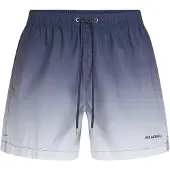 Karl Lagerfeld Badshorts safir / mörkblå / off-white