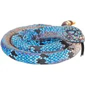 Wild republic Snakesss Skinny Blue Rock Rattle Wild Republic