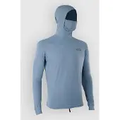 iON Rashguard Strom Pro Ls Longsleeve Lycra silver/green, XXL