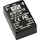 MEAN WELL DCW12A-15 DC/DC-omvandlare 12 W Antal utgångar: 2 x Innehåll 1 st