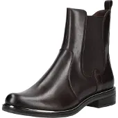 Caprice Chelsea boots mörkbrun