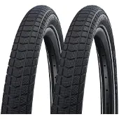 Schwalbe Super Moto-X Clincher Däck DD E-50 Dual Reflex 26x2.40" svart 62-559 | 26x2,40" 2022 Däck till elcykel