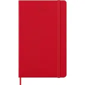 Moleskine Classic Hard 12M Daily Large Rød 2026