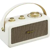 Sangean Batteridriven radio RA-101 FM uppladdningsbart Ivory, Guld