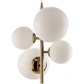 Aldex Hänglampa Dione , dimbar, Mässing / guld, Vardagsrum / matsal, Glas, Modern, Pendellampa