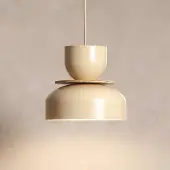 Aldex Hänglampa Uto , dimbar, Creme / bärnsten, Vardagsrum / matsal, Metall, Modern, Pendellampa