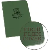 Rite in the rain Memo Book, Field Flex-Cover, 8,9x12,7cm - Grön