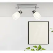 Brilliant Lea G32429/77 Tak-spotlights LED E14 6 W Krom