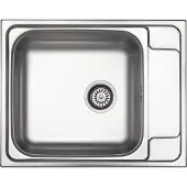 Deante Stål Zeo_311b Diskbänk Med 1 Ho Och Avrinningsyta