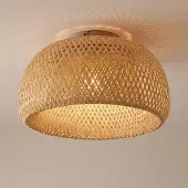 LINDBY Taklampa Jadwiga , dimbar, Ljust trä, Vardagsrum / matsal, Bambu, Skandinavisk, Taklampa
