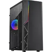 Inter-Tech B-02 RGB Tower Datorchassi Svart