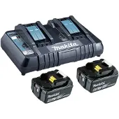 Makita 199482-2 18v Batteriladdare 5.0 Ah