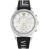 Versace SP Klocka - - Sport Tech VEKB00122 - Kvarts - Rostfritt stål - Svart silikonarmband