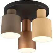 TRIO Lighting Taklampa Agudo, dimbar, Multifärgad, Vardagsrum / matsal, Metall, Modern, Taklampa