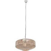 TRIO Japandi Hänglampa Brun Rep 46cm - Svea