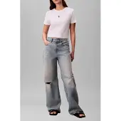 Calvin Klein Jeans Lv047ab213 Kortärmad Topp