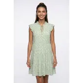 Vero Moda Alba Kortärmad Kort Klänning