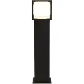 Searchlight LED pollare Athens, Svart, Aluminium / grå / zink, Modern, LED-utomhuslampa