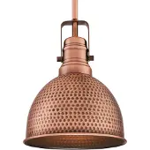 WESTINGHOUSE Hänglampa 6103840, dimbar, Koppar, Vardagsrum / matsal, Metall, Industriell design, Pendellampa