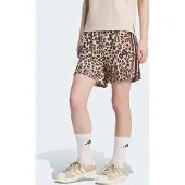 Adidas Shorts & Bermudas Seasonal Essentials Animal Print Shorts kvinnor - Flerfärgad - EU M
