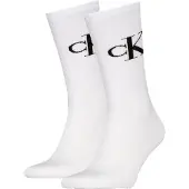 Calvin Klein 2 Pack Soft Cotton Stretch Crew Socks