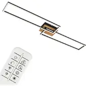 Briloner LED taklampa Frame, dimbar, Ljust trä, Vardagsrum / matsal, Trä, Modern, LED-taklampa