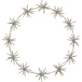 Star Trading Utomhusdekoration Silhouette Flower Ring | 120 LED []