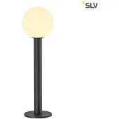 SLV Pollare uthomus Gloo Pure 70, Svart, Aluminium / grå / zink, Modern, Utomhuslampa