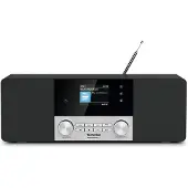 Technisat DIGITRADIO 4 C Bordsradio DAB+, FM, DAB Bluetooth Svart/Silver