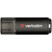 Verbatim V200 Metal USB Drive 128 GB, 128 GB, USB Type-A, 3.2 Gen 1 (3.1 Gen 1), 200 MB/s, Keps, Svart
