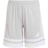 Adidas Sportbyxa 'Squadra 25' ljusgrå / vit