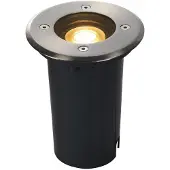 SLV SALASTO infälld rund i rostfritt stål front/ram GU10 max 6W