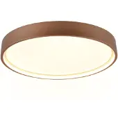 TRIO Lighting LED taklampa Doha, Brun / rost, Vardagsrum / matsal, Metall, LED-taklampa