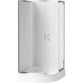 Deante Kyp 052k Halvrund Duschkabin 80x80 Cm