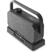 Hama TV-högtalare AUX, USB Svart, Grå