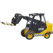 BRUDER Arbetsmaskin - JCB-gaffeltruck m. Palle - 02512 - - One Size - Bil