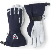 Hestra Army Leather Heli Ski 5-finger Marine
