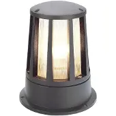 SLV Pollare CONE, Svart, Aluminium / grå / zink, Modern, Utomhuslampa