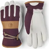 Hestra - Skidhandskar - Voss CZone 5 finger Bordeaux för Unisex - Storlek 6