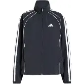 Adidas Träningsjacka 'Iconic' svart / vit