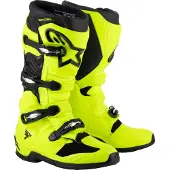 Alpinestars Tech 7 Motocrossstövlar Neon gul/Svart 10 Herrar