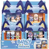 Bluey Fuzzies-episodes-3 Pack (90453) Figur