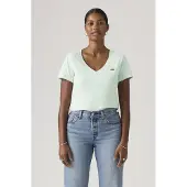 Levi's T-shirt 'The Perfect V-Neck' pastellblå