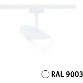 Paulmann Alejandro Högvolt-skensystem URail LED fast installerad 10 W LED Signal-vit