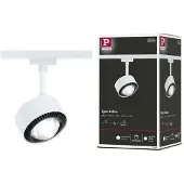 Paulmann Aldan högvolt skensystemlampa URail 8 W signalvit