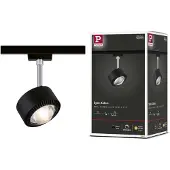 Paulmann URail Aldan Högvolt-skensystem URail LED fast installerad 9 W LED Svart (matt)