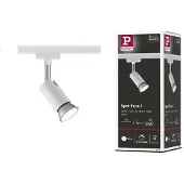 Paulmann Pure I Högvolt-skensystem URail GU10 10 W LED Vit, Krom