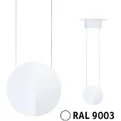 Paulmann Alejandro Högvolt-skensystem URail 10 W Signal-vit